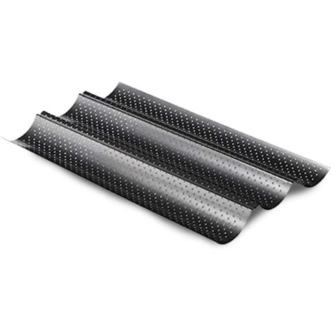 Moldes para baguettes, moldes de pan de acero al carbono, juegos de moldes para baguettes con agujeros
