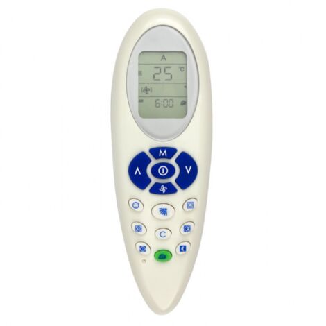Compatible con los mandos a distancia de aire acondicionado Carrier en inglés carcasa robusta, resistente a caídas y duradera.