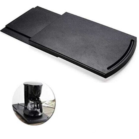Bandeja deslizante práctica para cafetera, carrito para electrodomésticos de cocina, deslizador de encimera para licuadora, tostadora y freidora.