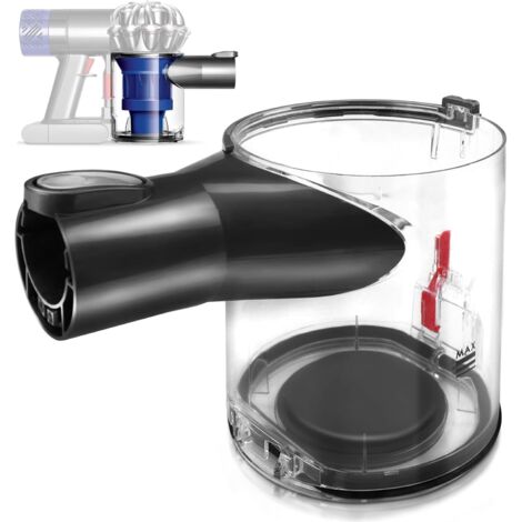 Depósito de polvo de repuesto para aspiradoras Dyson V6 DC58 DC61 DC62, interfaz de puerto A/B.