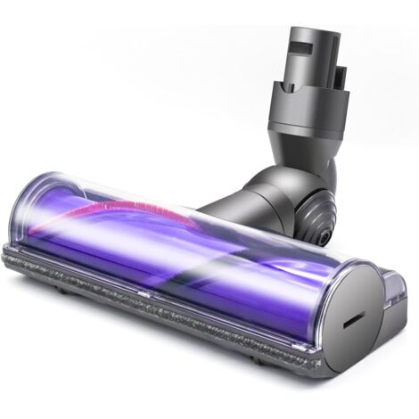 Cabezal de limpieza de liberación rápida para aspiradoras Dyson V6, DC58, DC59, DC61, DC62, DC72 y DC74. Cabezal motorizado para suelos duros y alfombras.