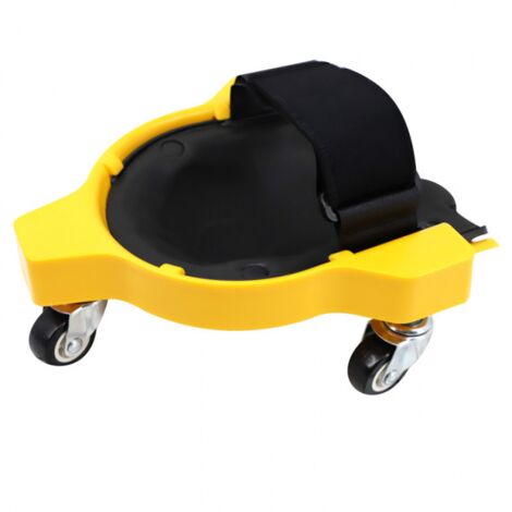 Rodilleras flexibles con ruedas, aptas para jardines y obras de construcción.