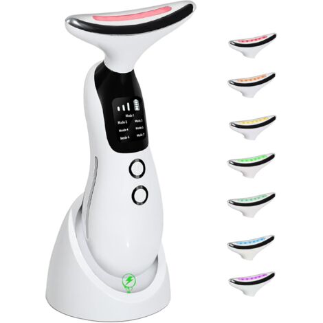 Los dispositivos de masaje facial, los coloridos masajeadores de cuello y las herramientas para el cuidado de la piel pueden ayudar a esculpir el rostro.