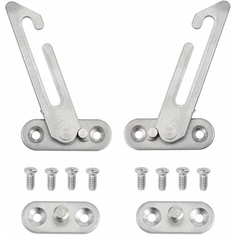 Kit de regulador de ventanilla para coche - fabricado en acero inoxidable 304 - incluye tornillos - apto para ventanillas izquierda y derecha.