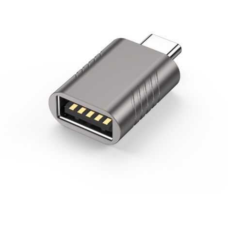 Adaptador USB 3.0 a USB-C, adaptador OTG USB-C macho a USB-A hembra, adaptador Thunderbolt 3 a USB 3.1/3.0/2.0.