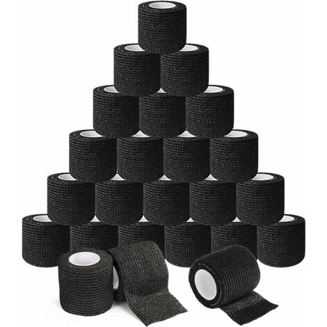 Cinta antideslizante, 24 rollos (5 cm x 4,5 m), cinta elástica impermeable, apta para uso antideslizante en máquinas y equipos deportivos.