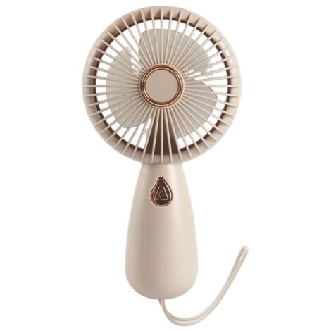 Ventilador pequeño portátil, ventilador personal portátil - ventilador de bolsillo recargable - ventilador portátil con luces de colores (1/4)