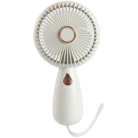 Ventilador pequeño portátil, ventilador personal portátil - ventilador de bolsillo recargable - ventilador portátil con luces de colores (1/5)