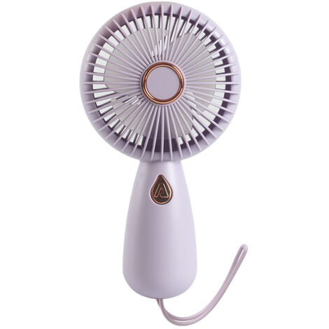 Ventilador pequeño portátil, ventilador personal portátil - ventilador de bolsillo recargable - ventilador portátil con luces de colores (1/5)