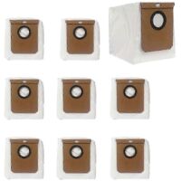 Lot de 9 sacs à poussière de rechange de 2,5 L pour aspirateur Home 10000/8090 Ultra, compatibles avec les modèles L50/L60 et L50/L60.