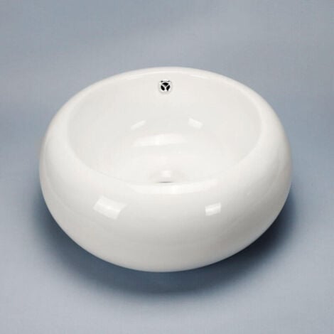 Vasque pour salle de bain Galet - Céramique - 43 cm - Ove