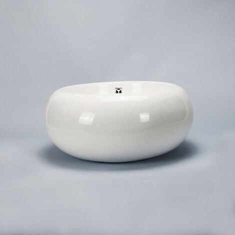 Vasque pour salle de bain Galet - Céramique - 43 cm - Ove