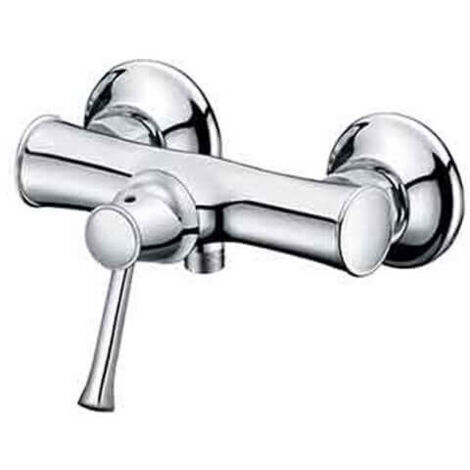 Robinet Mitigeur de Douche Mural Rétro - Chromé - Allure (1/5)