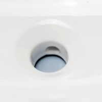 Vasque semi encastrable ovale céramique - 60x38 cm - Soft