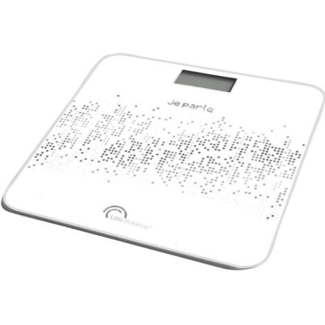 LITTLE BALANCE Pese-personne parlant Voice 180kg / 100g - Noir (1/5)
