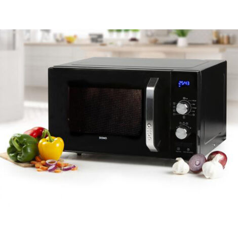 Micro-ondes - DOMO - DO2924 - Noir - 48,5 x 40,8 x 29,3 cm - 23L - 800 W - Monofonction - 5 niveaux de puissance (1/5)