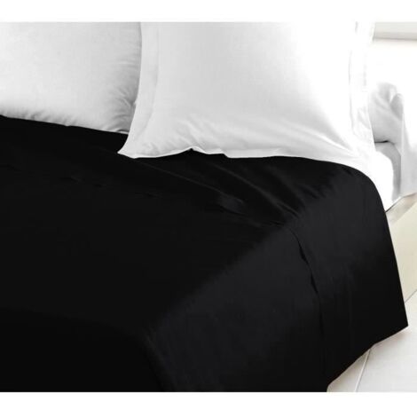 LOVELY HOME BETTLAKEN 100% BAUMWOLLE 240 X 300 CM SCHWARZ