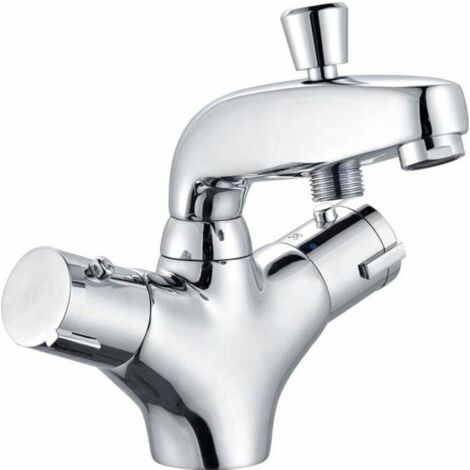 ROUSSEAU 4053970 WOLGA 2 MTRO THERMOSTAT WANNENFÜLL-BRAUSEARMATUR CHROM