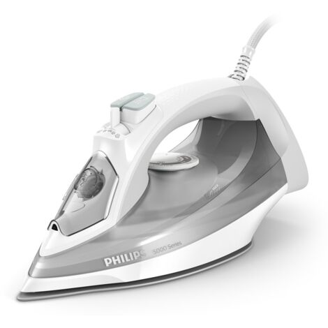 Fer a repasser - PHILIPS - DST5010/10 - Fer a vapeur Série 5000 - 40gr/min vapeur continue - 2400W - Blanc (1/5)