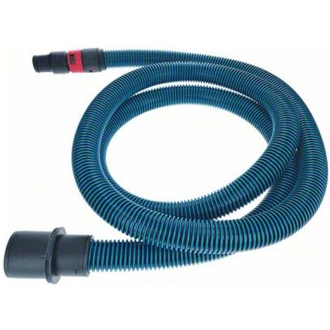 Tuyau antistatique BOSCH 2608000570 - 3m Ø35mm - Connexion baïonnette - Pour GAS 12 à 55 (1/8)