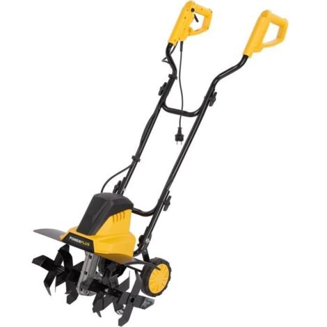 Powerplus Motoculteur Électrique POWXG72010 - 1500 W, 6 Lames, Profondeur de 220 mm et Largeur de 450 mm (1/2)