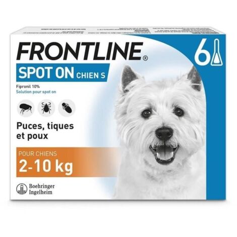 FRONTLINE SPOT ON CN (2-10KG) S 6 PIP 1182