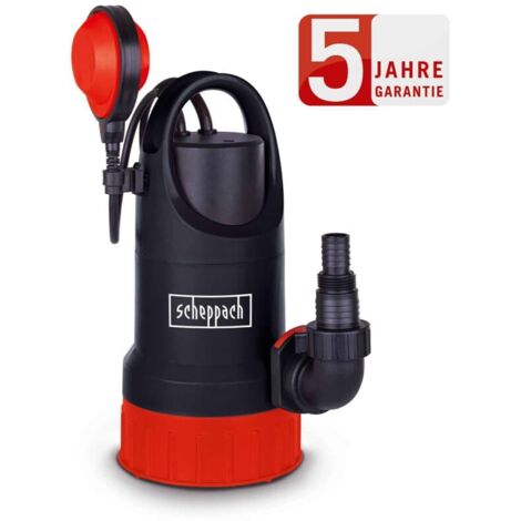 Scheppach DWP750 Pumpe 750 W Durchfluss 20000 L/h