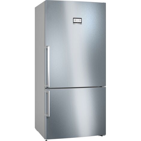 Bosch 6 Serie KGN86AIDR Kombikühlschrank, freistehend, 186x86cm, Anti-Fingerprint-Edelstahl