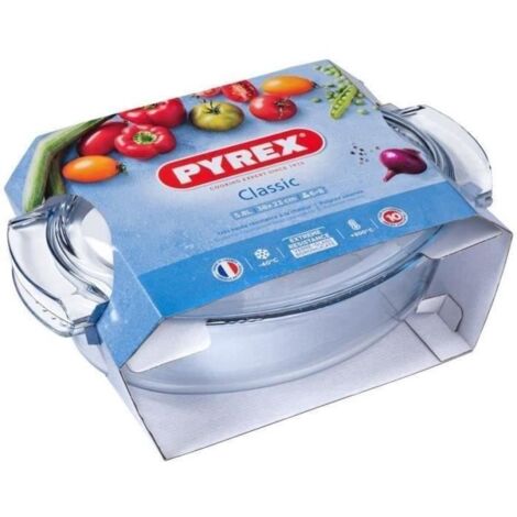 Cocotte - PYREX - 1450076 - Ovale - En verre borosilicate - 38 x 23 cm (1/4)