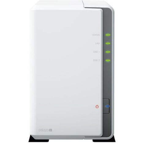 Serveur NAS Synology DiskStation DS223J Blanc (1/5)