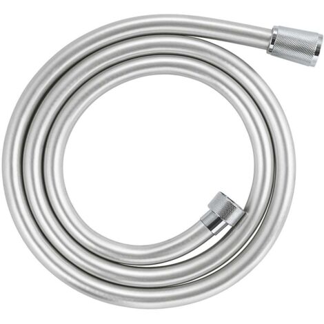 Grohe – Duschschlauch VitalioFlex Silver 1,5 m – verchromt – Zugfestigkeit 500 N – Druckfestigkeit bis 5 bar – AntiFold – Anschluss G 1/2" x 1/2" – 27505001 (1/4)