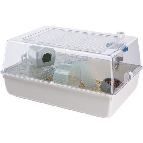 Ferplast hamsterkäfig Mini Duna 55 x 39 cm weiß 7-teilig