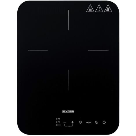 Plaque a induction portable - SEVERIN - 1 foyer - 28 x 37 x 4,2 cm - Noir - DK1032 (1/4)
