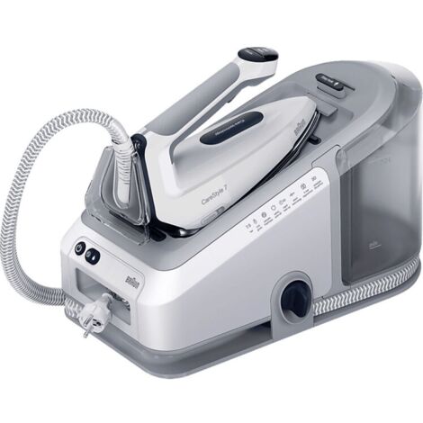 Braun CareStyle 7 Pro IS7262GY Dampfbügeleisen weiß grau (1/2)