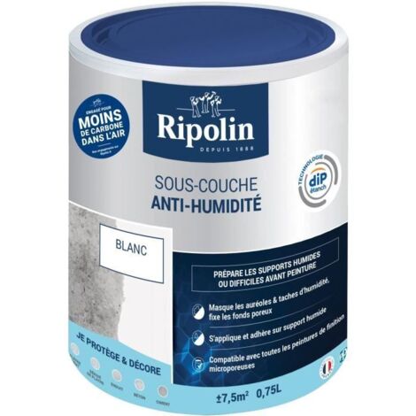 Rip Etanch Anti-Feuchtigkeits-Grundierung, RIPOLIN weiß 0,75 l RIPOLIN