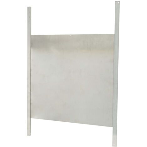 Hühner Schiebetür 43 x 40 cm, Alu, Komplettmontage-Set
