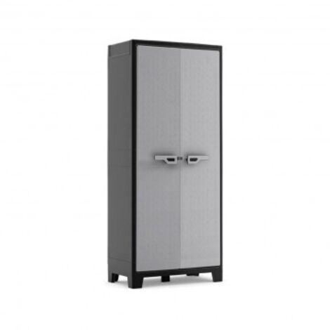 Armoire haute - KETER - TITAN - 44 x 80 x 182 cm - Gris (1/2)