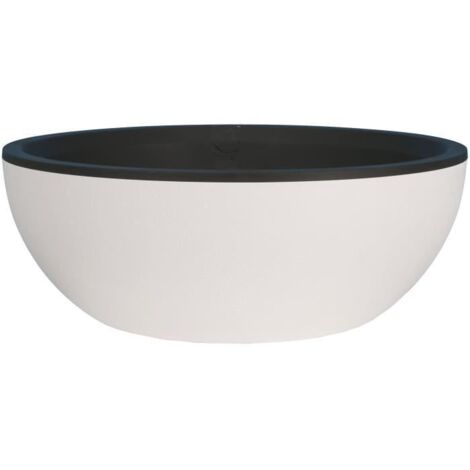 Blumentopf Riviera Weiß Ø 40 cm (1/2)