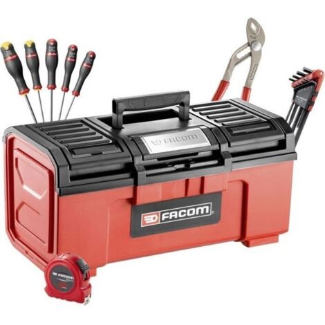 FACOM - Boite a Outils Pro ToolBox + 16 outils - BP.C19NCM1PB - Boite a outils plastique 19 (1/5)