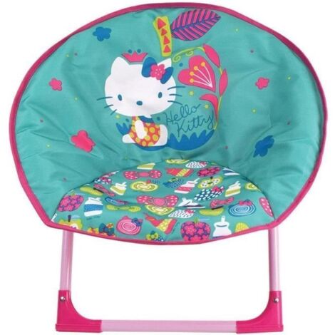 HELLO KITTY Siege lune pliant 47 x54 x 42 cm pour enfant (1/2)