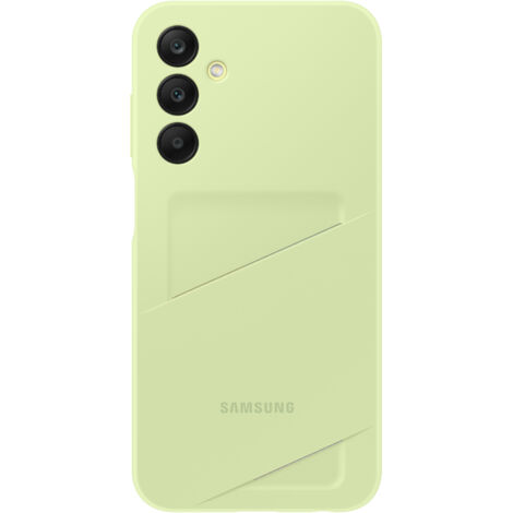 Coque de protection avec porte carte intégré pour Samsung Galaxy A25 Vert Clair (1/4)