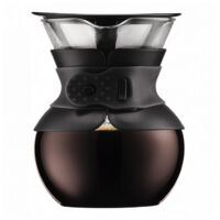 POUR OVER - Cafetiere BODUM , filtre permanent maille inox, 0.5 l, 4 tasses
