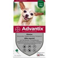 ADVANTIX 1,5/4KG SEHR KLEINER HUND 6 PIPETTEN 9961