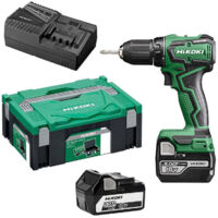 Perceuse-visseuse HIKOKI DS18DDWPZ Brushless 18V (2 x 5.0Ah) en coffret