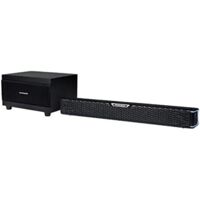 THOMSON SB60BTS - Barre de son sans fil avec caisson de basses - Bluetooth 5.0 - Systeme stereo - 60W - Fixation murale - Noir