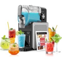 Intelligente Slush-Maschine - 2,7L Max - 6 Programme - LED-Display - Selbstreinigung - Deutsche Rezepte