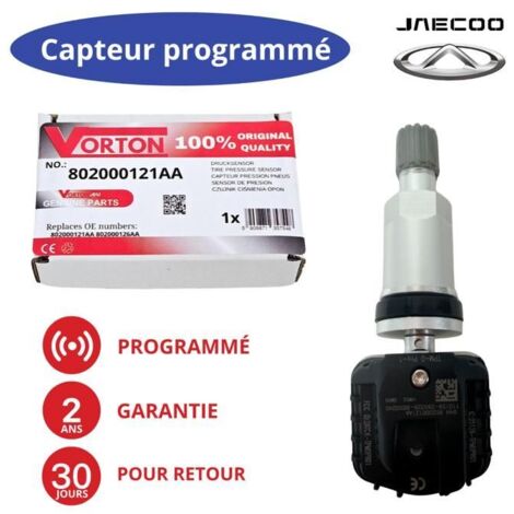 TPMS Pressure Sensor - 802000121AA/802000126AA - Preprogrammed - 433 MHz - 5-Year Battery (1/5)