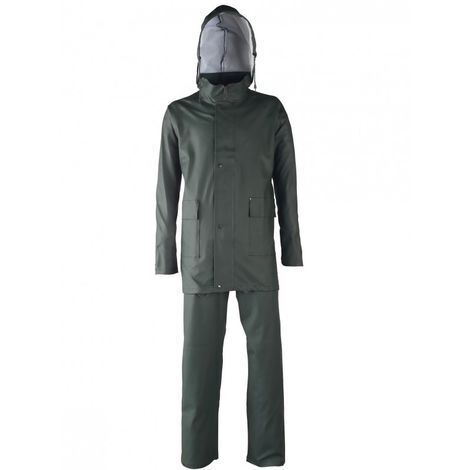 Complet de pluie XL PU/PVC Support polyester 280 g/m² Coutures échanchées - SINGER - VPLWINDY