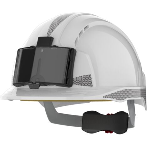 JSP – Casque de sécurité Evolite blanc CR2 ventilé – Coque ABS ultra-légère – Serrage crémaillère – Norme EPI