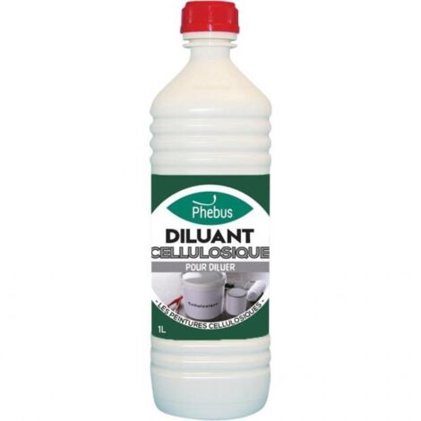 Diluant Cellulosique BRABANT 1L - Dilue Peintures & Vernis - Nettoie Outils - Carrosserie, Batiment (1/2)